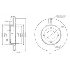 Диск тормозной AVANTECH
					
BR0210S