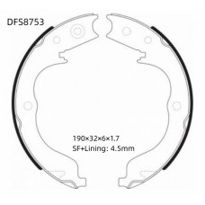 Колодки ручного тормоза DOUBLE FORCE
					
DFS8753