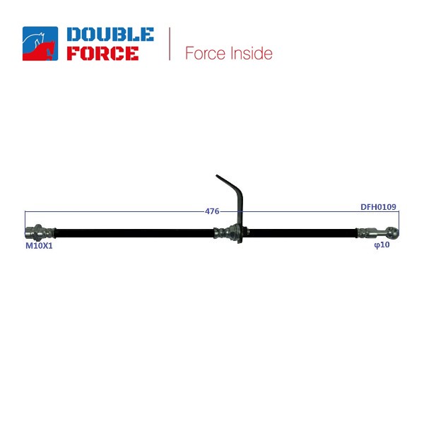 
Шланг тормозной Double Force
					