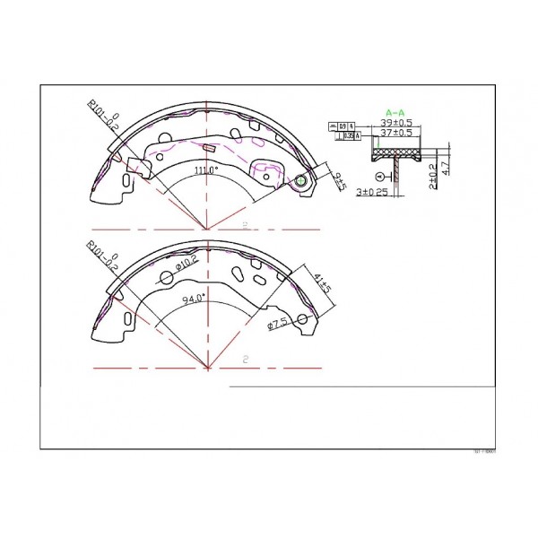 
Колодки тормозные барабанные AVANTECH
					