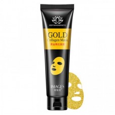 Золотая маска пленка с коллагеном для лица IMAGES Gold Collagen Mask 60 г
