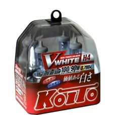 Лампа высокотемпературная Koito Whitebeam H4 12V 60/55W 100/90W 3700K комплект 2 шт.
					
P0746W