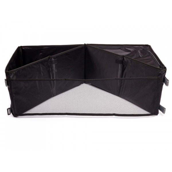 
Органайзер в багажник iSky, полиэстер, 36x36x23,5 см, черный, трансформер
					