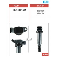 Катушка зажигания YEC
					
IGC118A