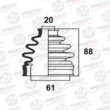 Пыльник привода Avantech
					
BD0403