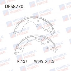 Колодки тормозные барабанные DOUBLE FORCE
					
DFS8770