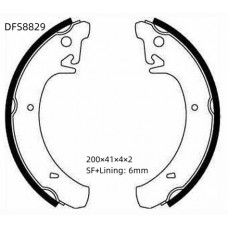 Колодки тормозные барабанные DOUBLE FORCE
					
DFS8829