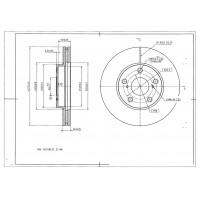 Диск тормозной AVANTECH
					
BR3022S