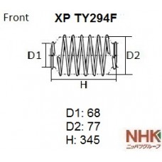 Пружина подвески NHK					XP TY294F