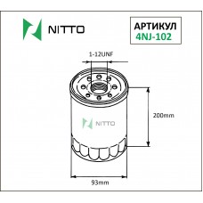 Фильтр масляный NITTO
					
4NJ-102