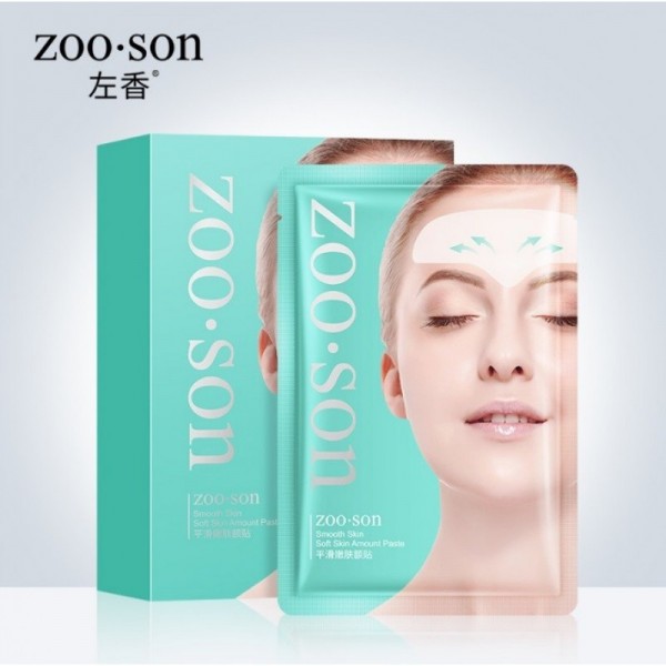 ПАТЧИ АНТИВОЗРАСТНЫЕ ДЛЯ РАЗГЛАЖИВАНИЯ МОРЩИН НА ЛБУ ZOO SON SMOOTH SKIN SOFT SKIN AMOUNT PASTE