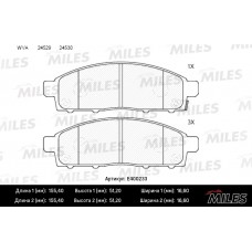 Колодки тормозные передние (без датчика) (Смесь Low-Metallic) (MITSUBISHI PAJERO SPORT/MONTERO SPORT 08/L200 05) (TRW GDB3435) E400233