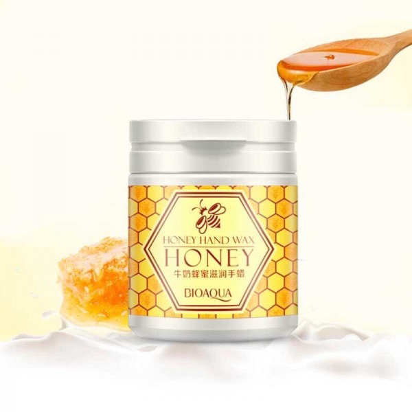 МАСКА-ПЛЕНКА ДЛЯ РУК BIOAQUA Honey Hand Wax Mask