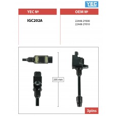 Катушка зажигания YEC
					
IGC202A