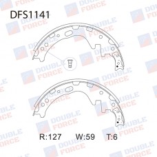 Колодки тормозные барабанные DOUBLE FORCE