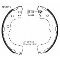 Колодки тормозные барабанные DOUBLE FORCE
					
DFS8435