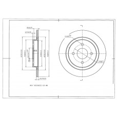 Диск тормозной AVANTECH
					
BR3008S