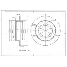 Диск тормозной AVANTECH
					
BR0703S