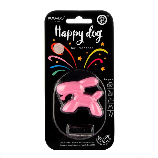 
Ароматизатор полимерный Kogado Happy Dog на кондиционер Rich Flora
					