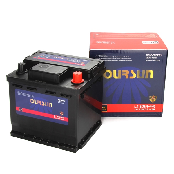 Аккумулятор OURSUN 44R DIN L1RDIN44R, 44 А/ч