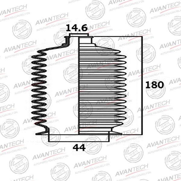
Пыльник рулевой системы Avantech
					